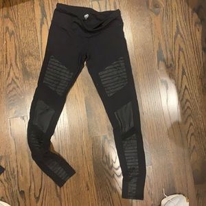 Alo yoga black Moto leggings